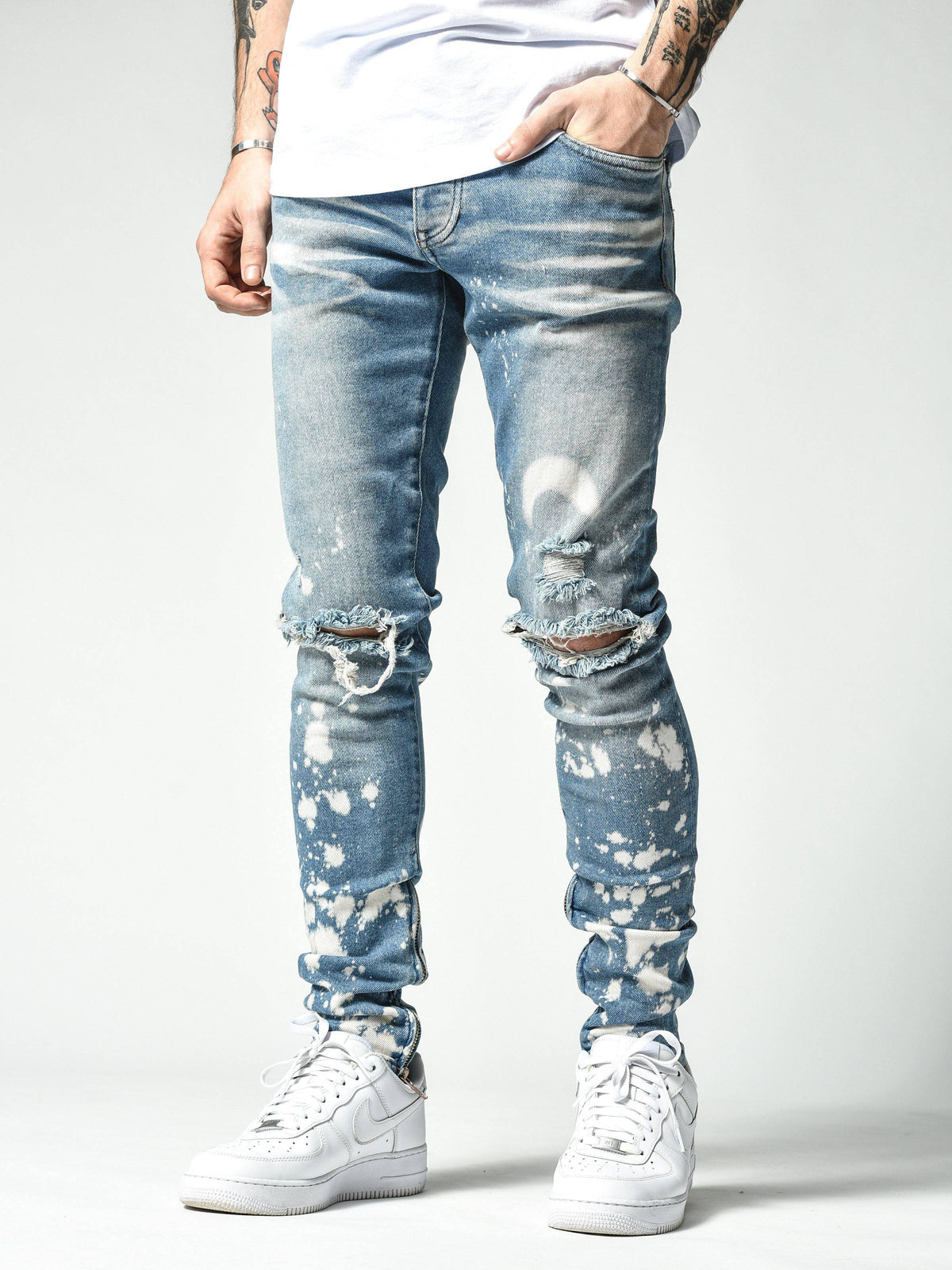 Moon Bleached Jeans 4828