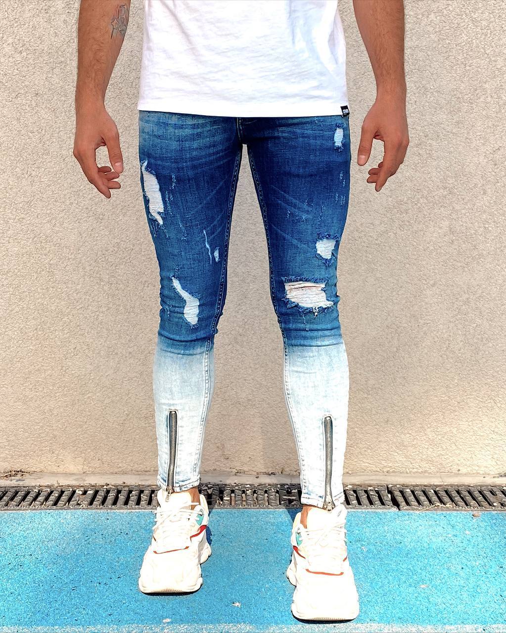 Premium Modern Ripped Jeans