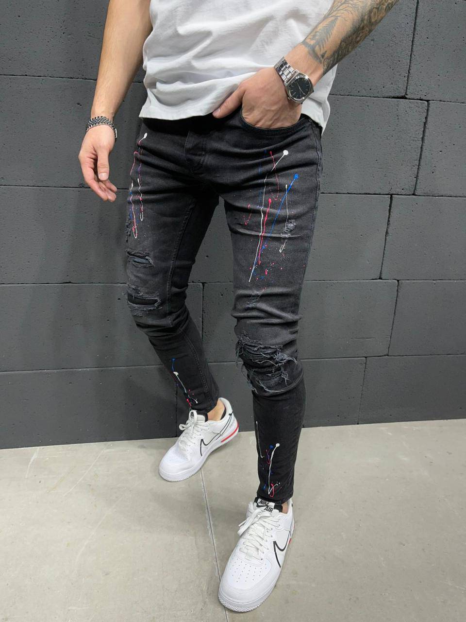 Premium Painting Splash Jeans - Manchinni®