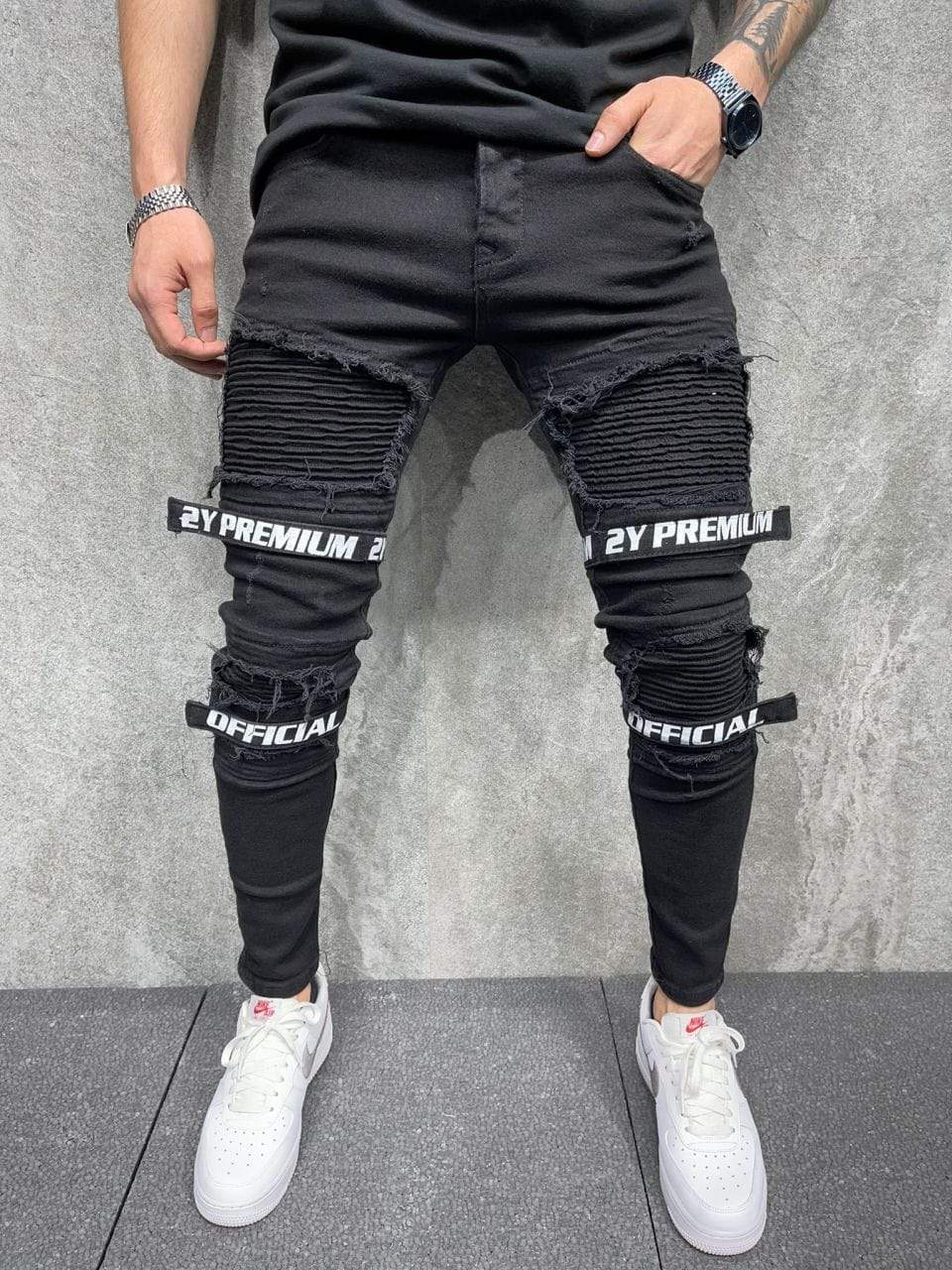 Premium Patched Jeans