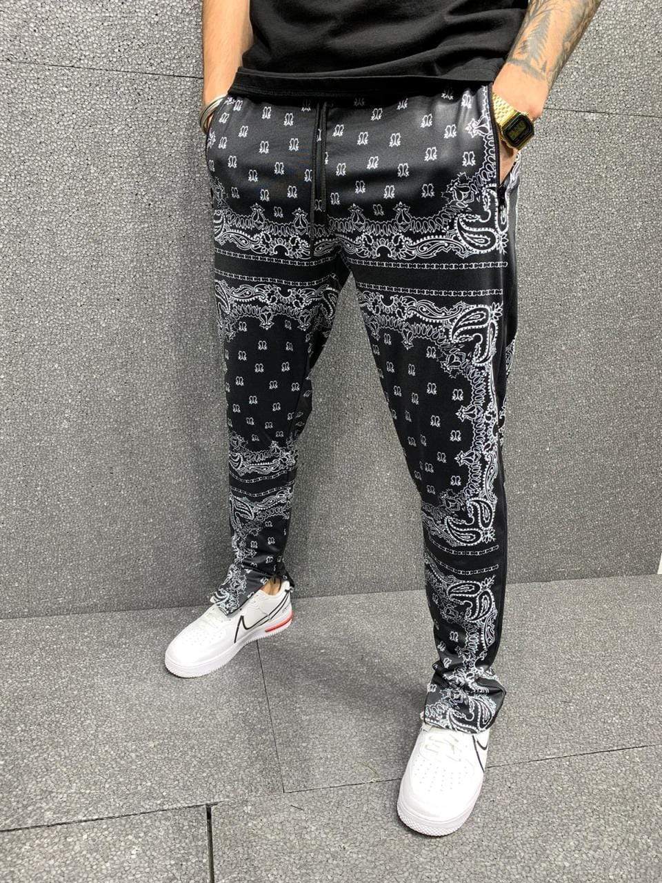 Patterned Joggers - Manchinni®