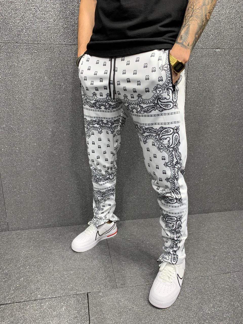 Patterned Joggers - Manchinni®