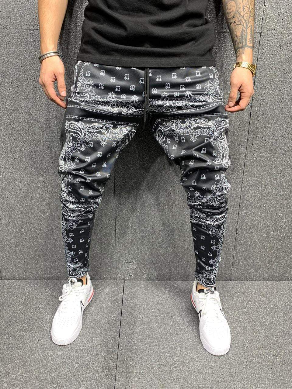 Patterned Joggers - Manchinni®