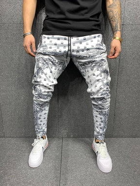 Patterned Joggers - Manchinni®