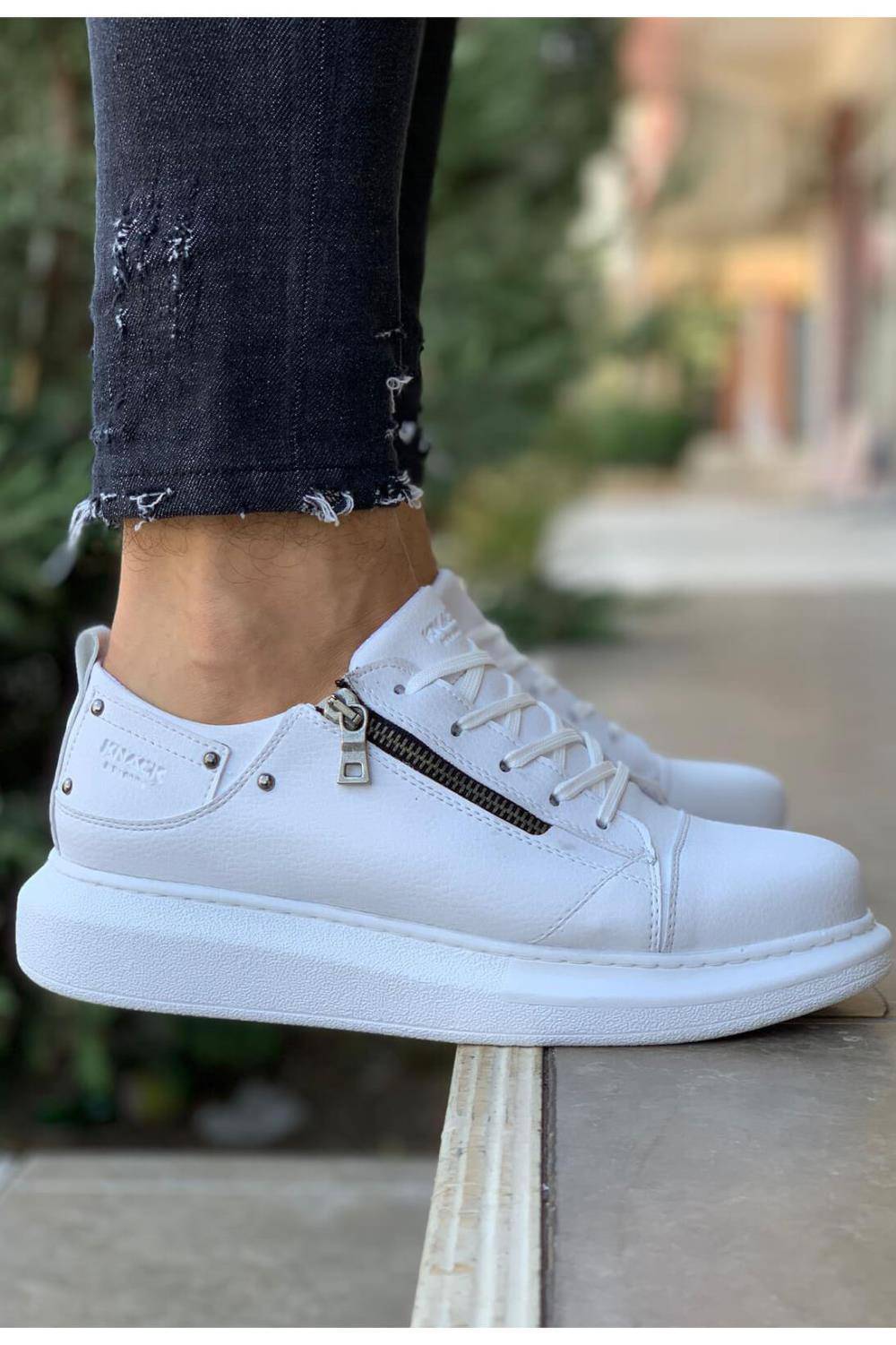 Casual Zipper Sneakers - Manchinni®