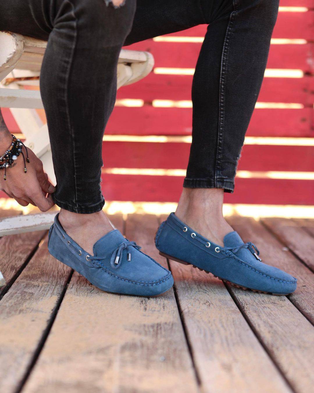 Premium Genuine Suede Moccasins