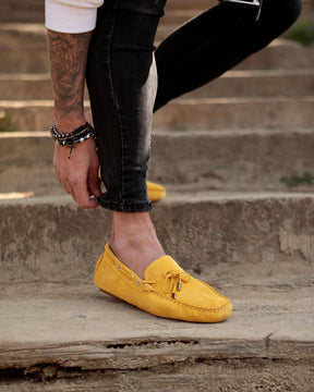 Premium Genuine Suede Moccasins