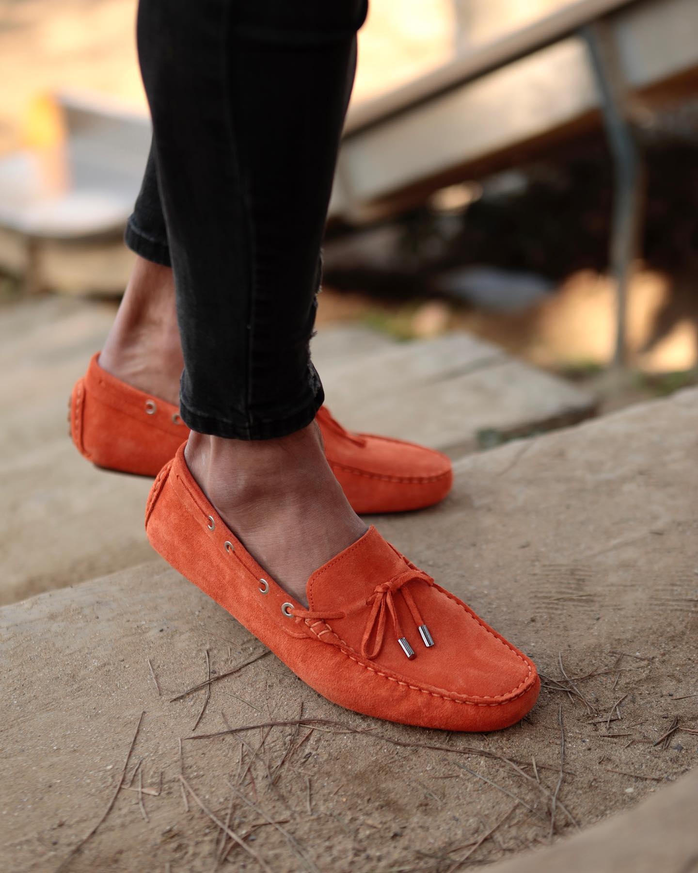 Premium Genuine Suede Moccasins