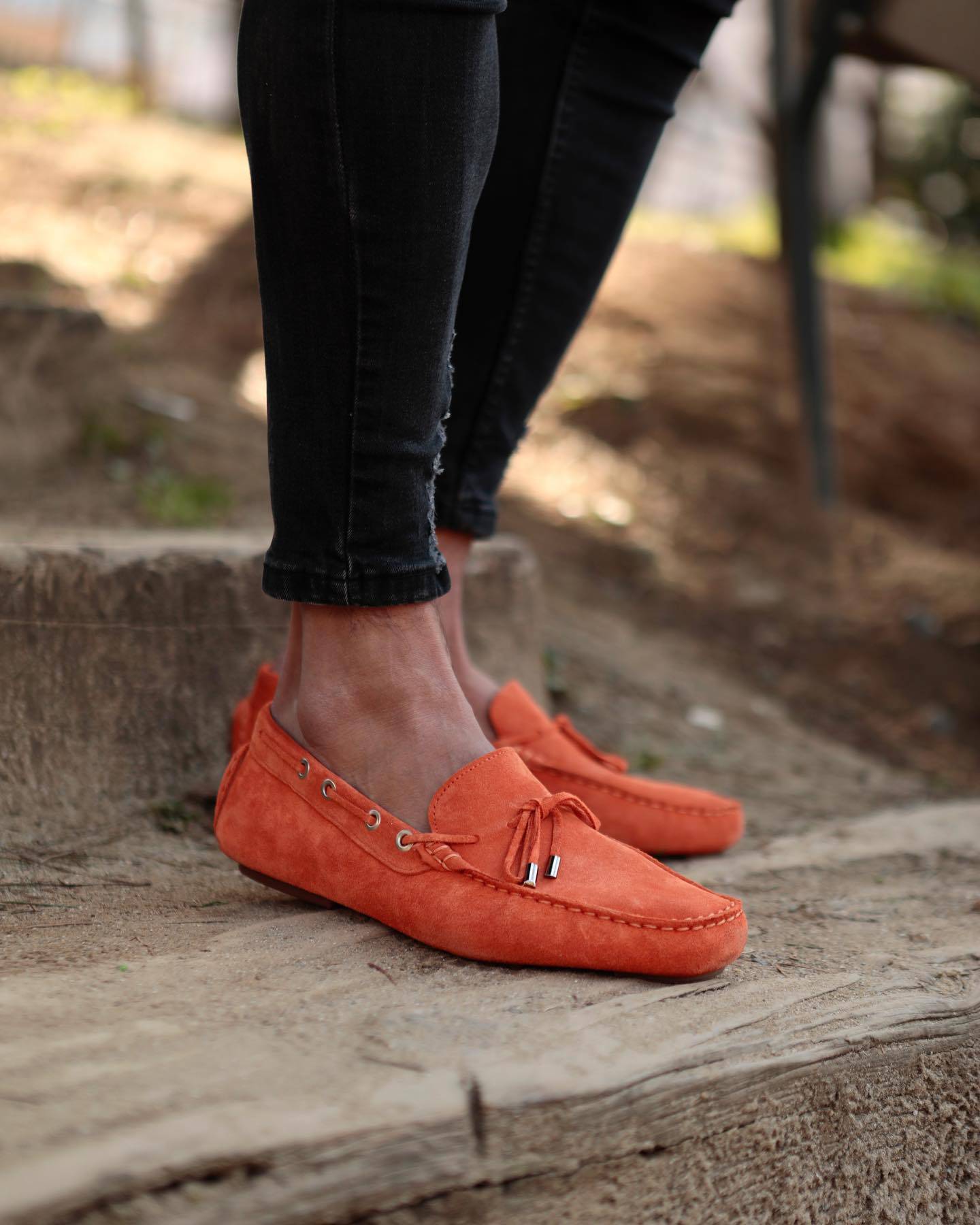 Premium Genuine Suede Moccasins