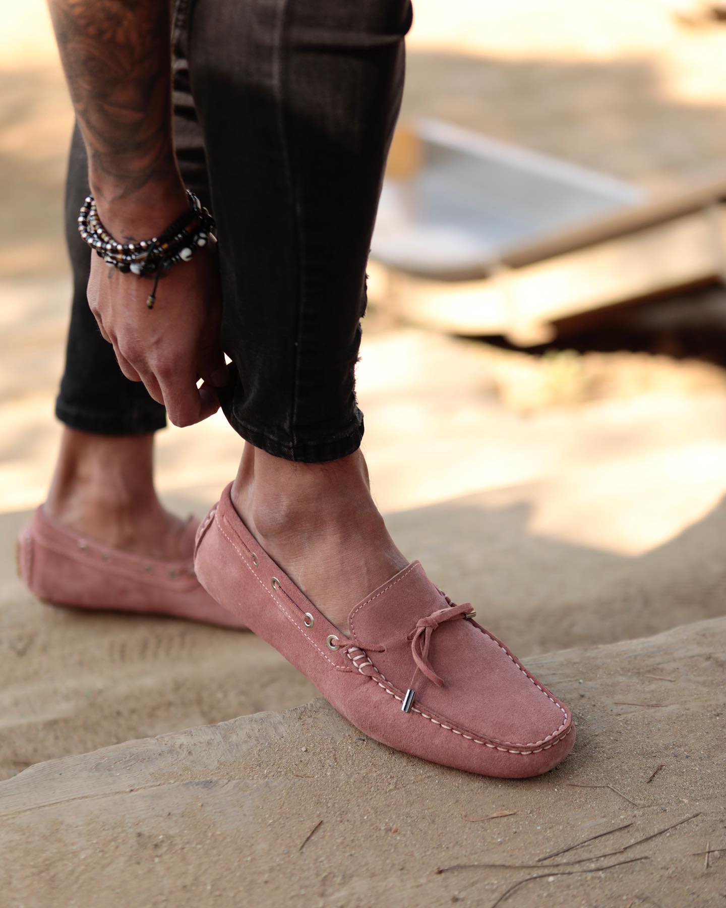 Premium Genuine Suede Moccasins