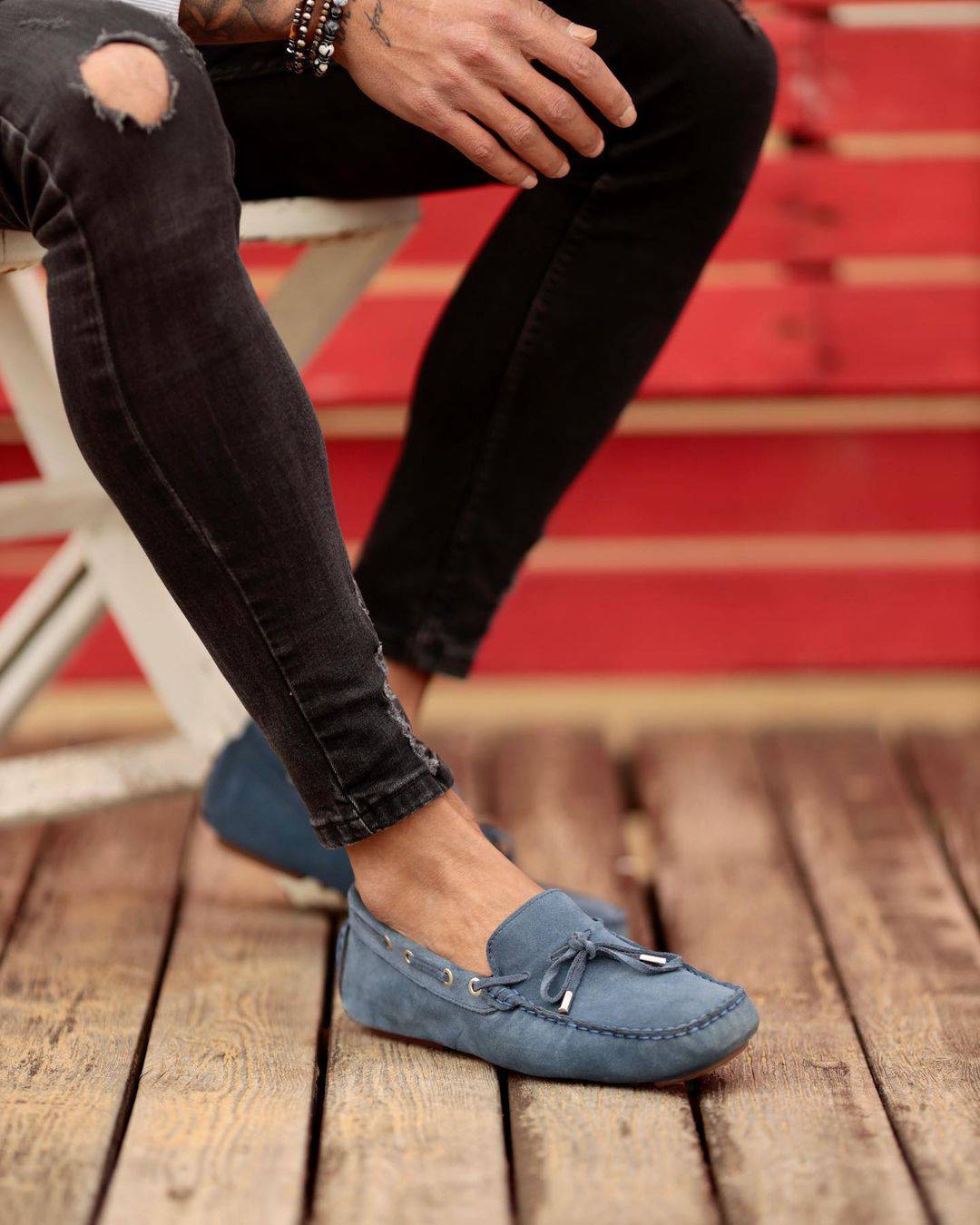 Premium Genuine Suede Moccasins