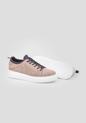 Premium Suede Lace - up Sneakers