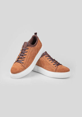 Premium Suede Lace - up Sneakers