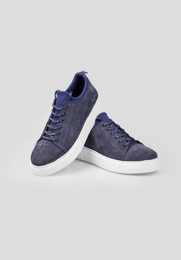 Premium Suede Lace - up Sneakers