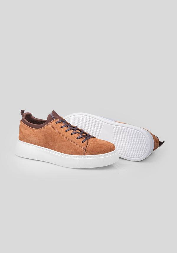 Premium Suede Lace - up Sneakers