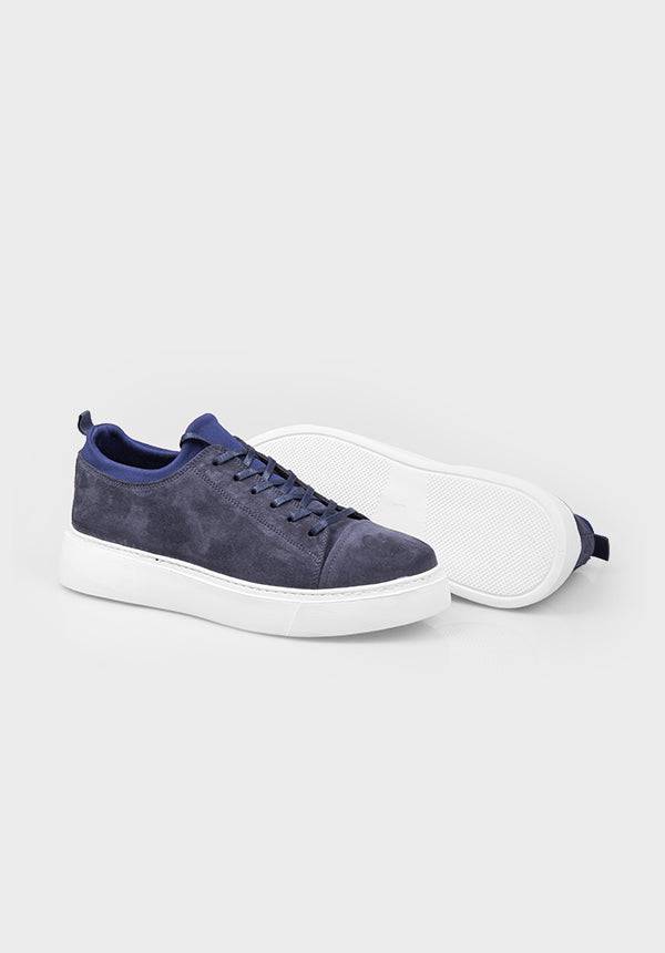 Premium Suede Lace - up Sneakers