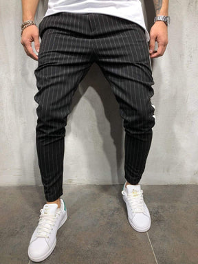 Striped Ankle Pants Streetwear - Manchinni®