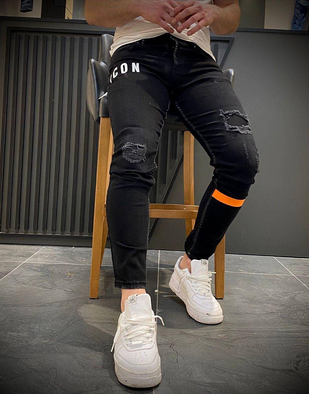 Premium Icon Black Jeans