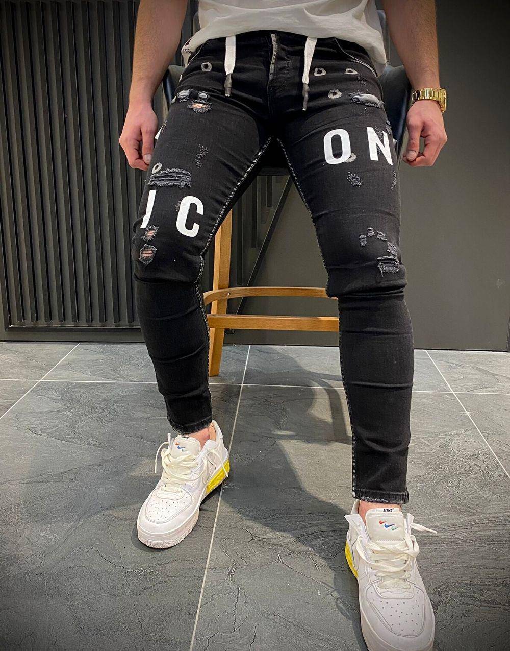 Premium Icon Black Jeans