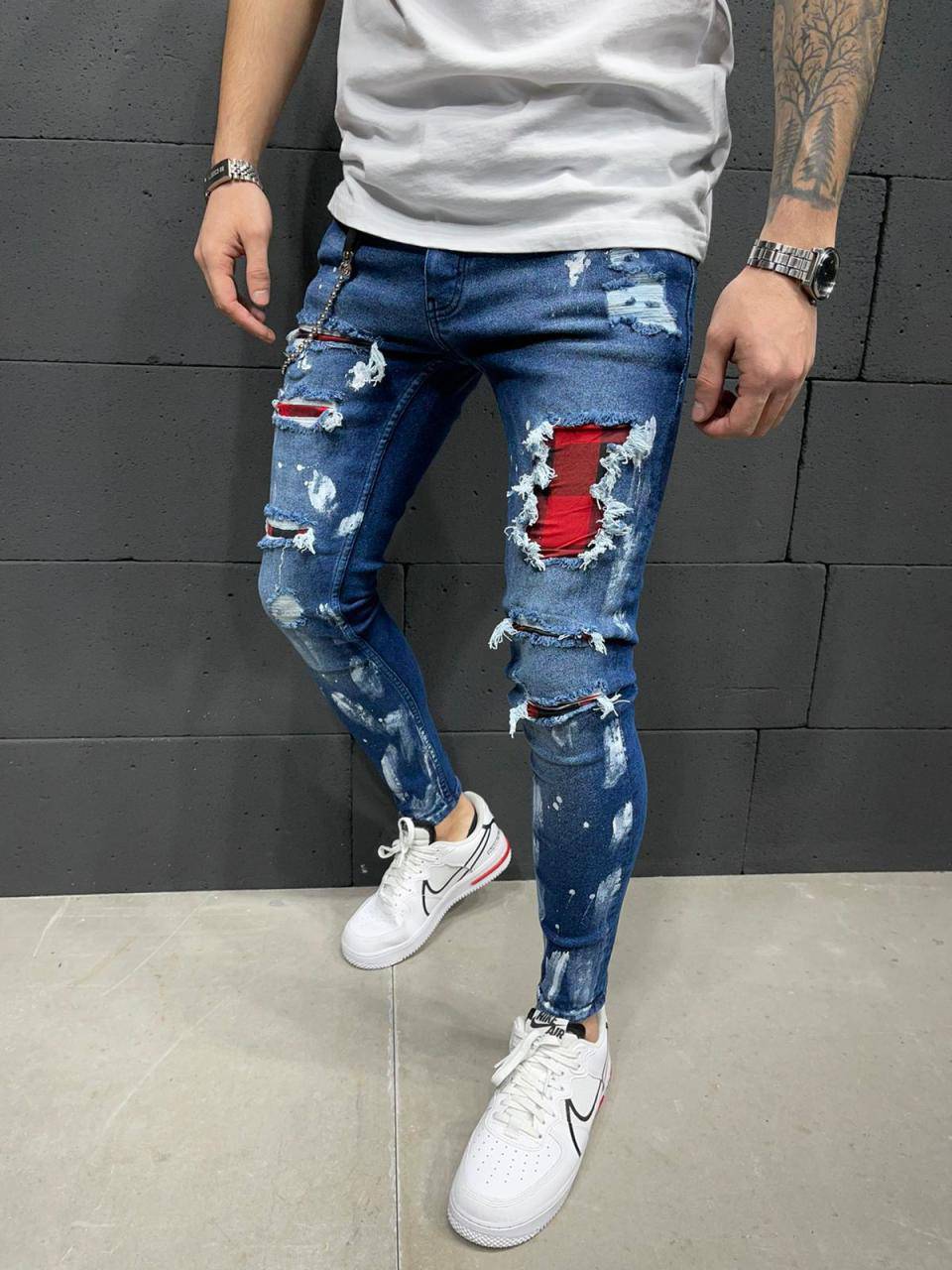 Premium Patch Jeans - Manchinni®