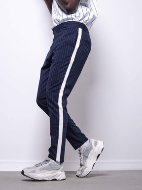 Striped Ankle Pants