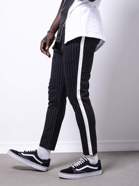 Striped Ankle Pants