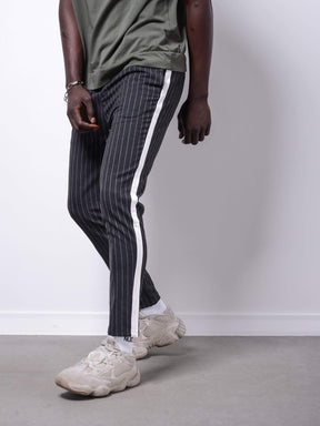 Striped Ankle Pants