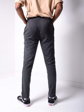 Striped Ankle Pants - Manchinni®