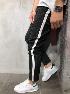 Striped Ankle Pants Streetwear - Manchinni®