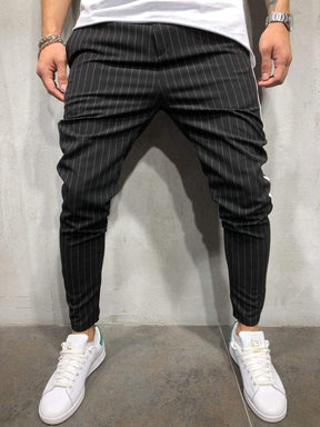 Striped Ankle Pants Streetwear - Manchinni®