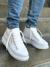 High Sole Lace-up Sneakers - Manchinni®