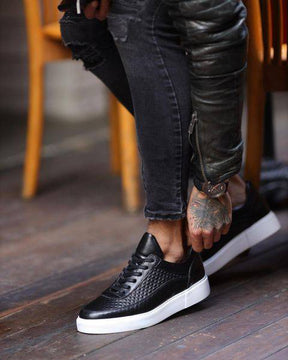 Stylish Daily Leather Sneakers