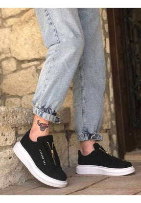 Casual Zipper Sneakers