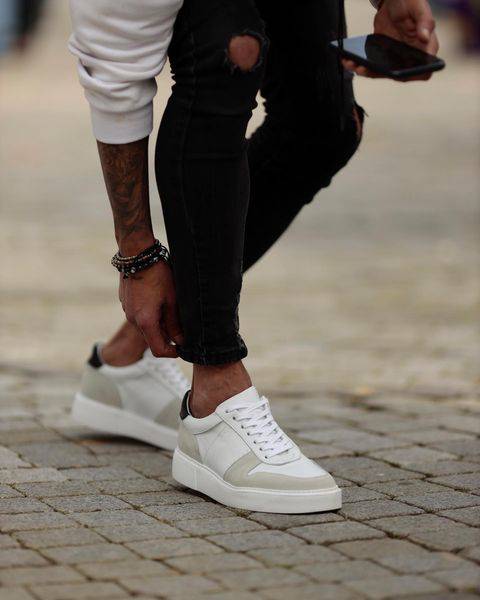 Casual Leather Sneakers