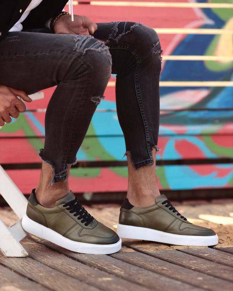 Casual Leather Sneakers