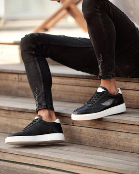 Casual Printed Leather Sneakers