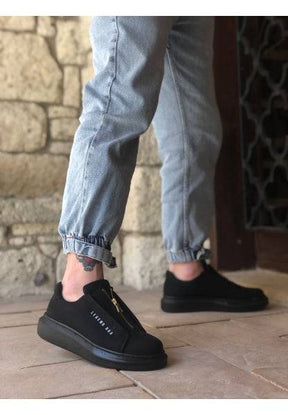 Casual Zipper Sneakers