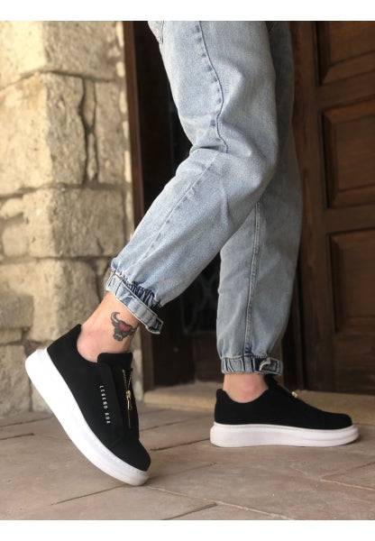 Casual Zipper Sneakers