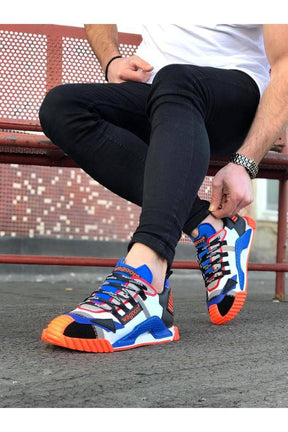 Lace -up Sports Sneakers