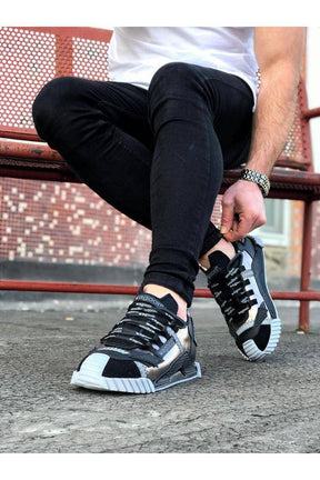 Lace -up Sports Sneakers