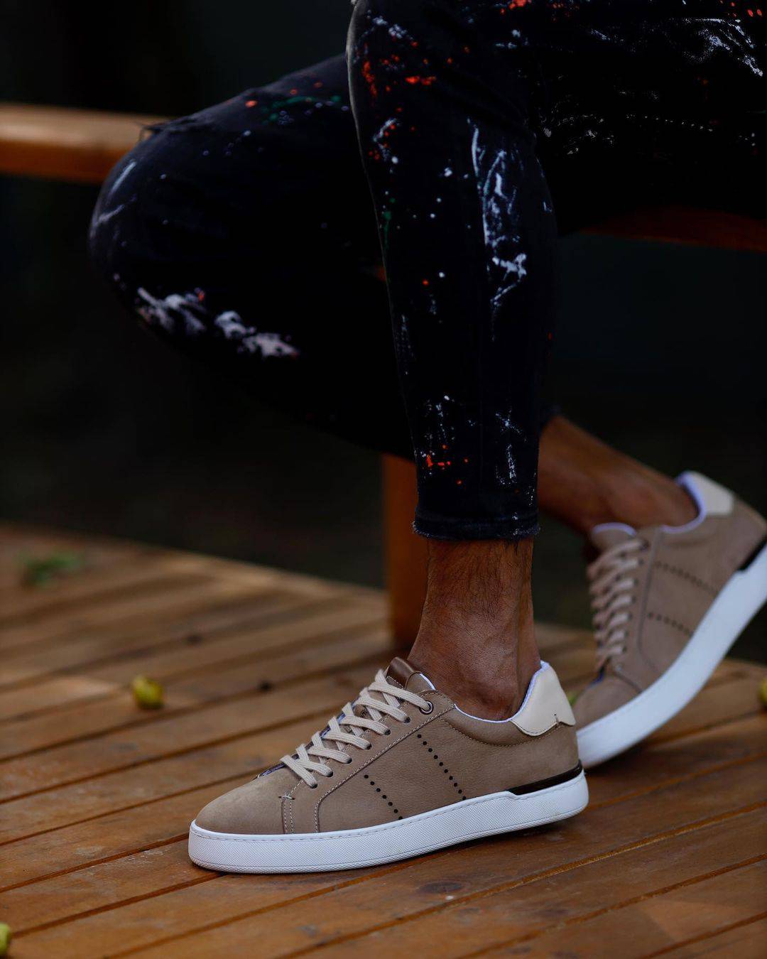 Premium Daily Leather Sneakers