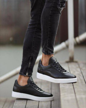 Stylish Daily Leather Sneakers