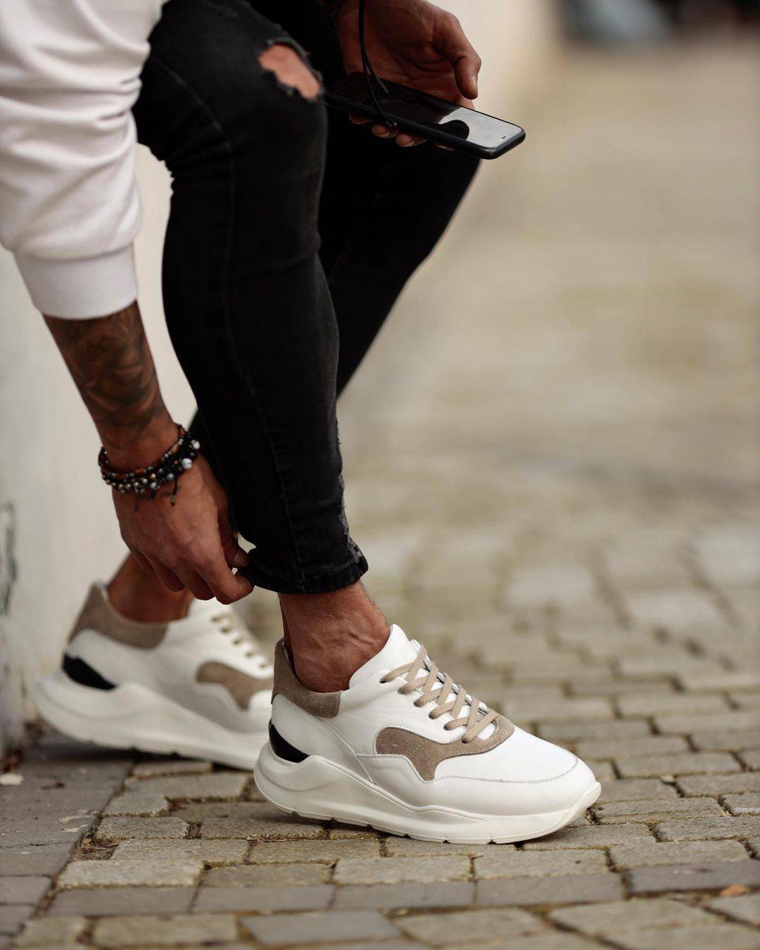 Daily Leather Sneakers