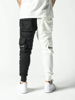 Refelctor two color sweatpants - Manchinni®