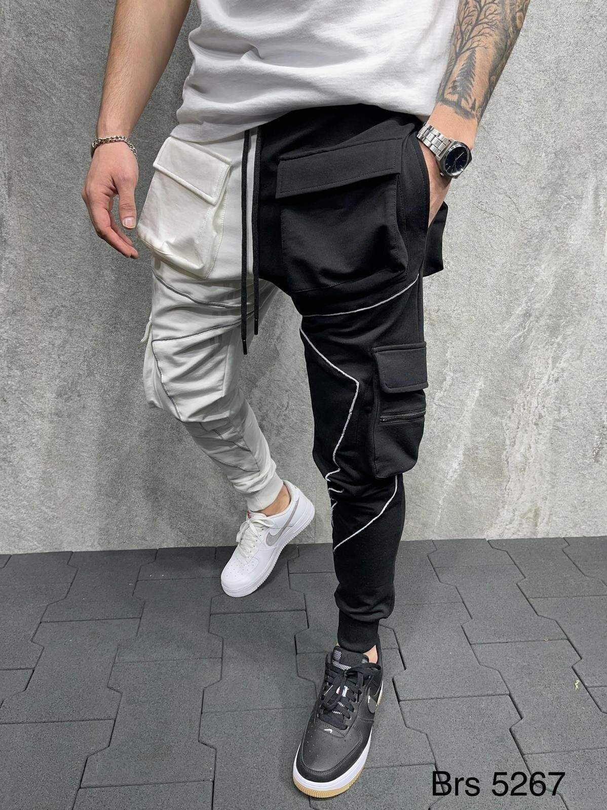 Refelctor Two Color Sweatpants - Manchinni®