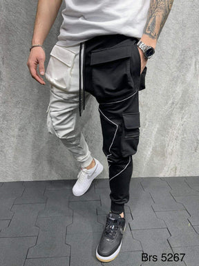 Refelctor Two Color Sweatpants - Manchinni®