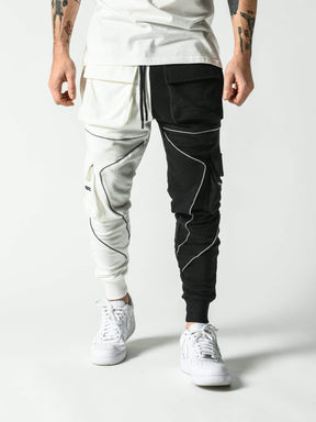 Refelctor Two Color Sweatpants - Manchinni®