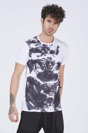 Abstract art T-shirt