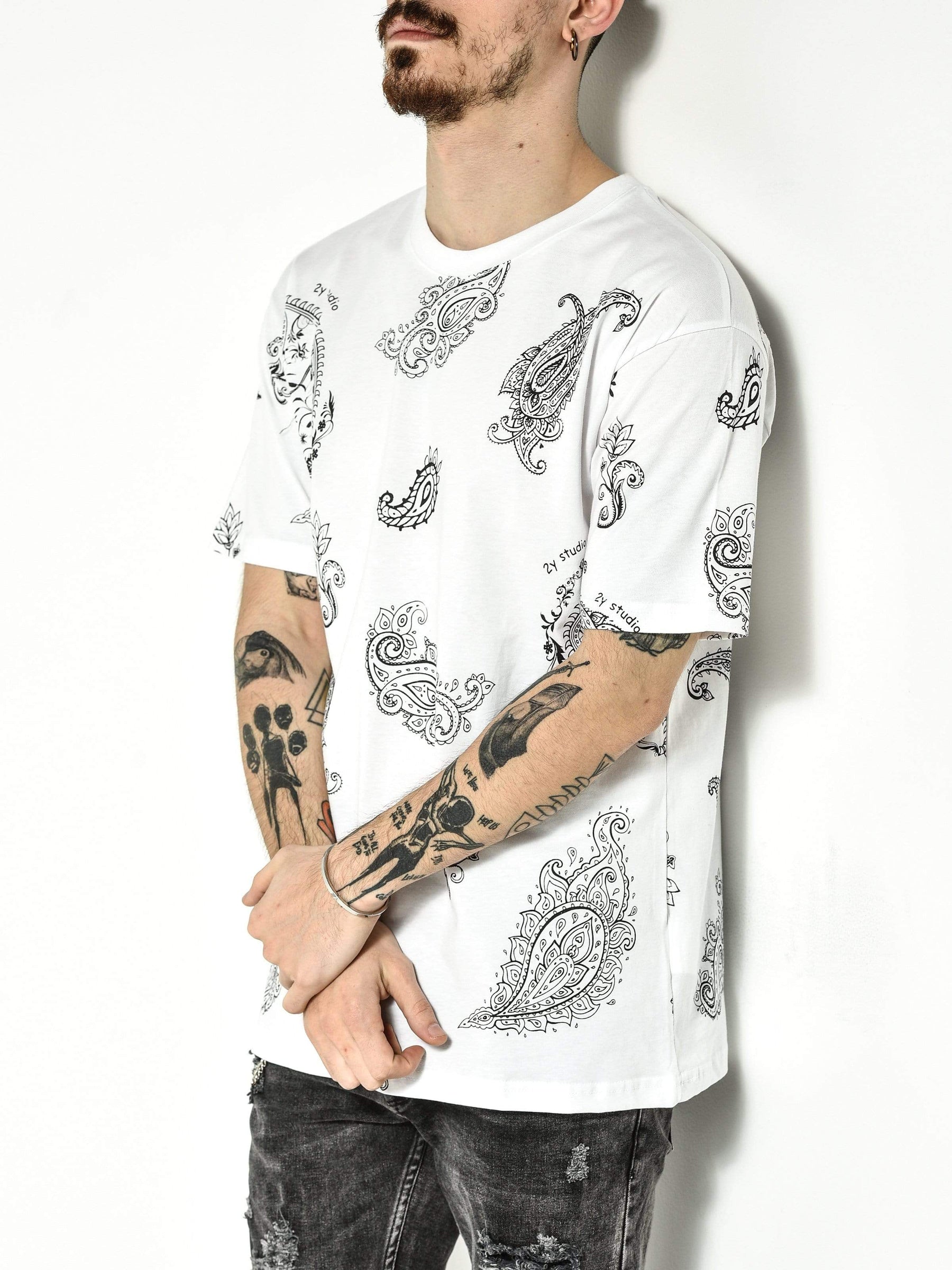 Bandana White Tee