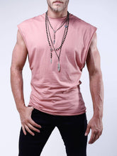 Sleeveless T-Shirt Crew Neck 4491